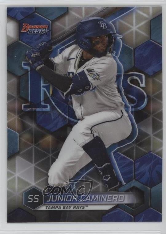 2023 Bowman's Best Top Prospects Refractor Junior Caminero #TP-18 1r6e