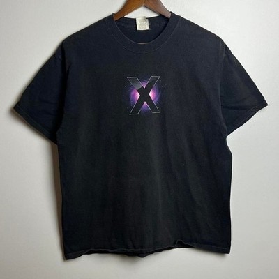 Faded Black Mac OS X Leopard Promotional Tech T-Shirt L