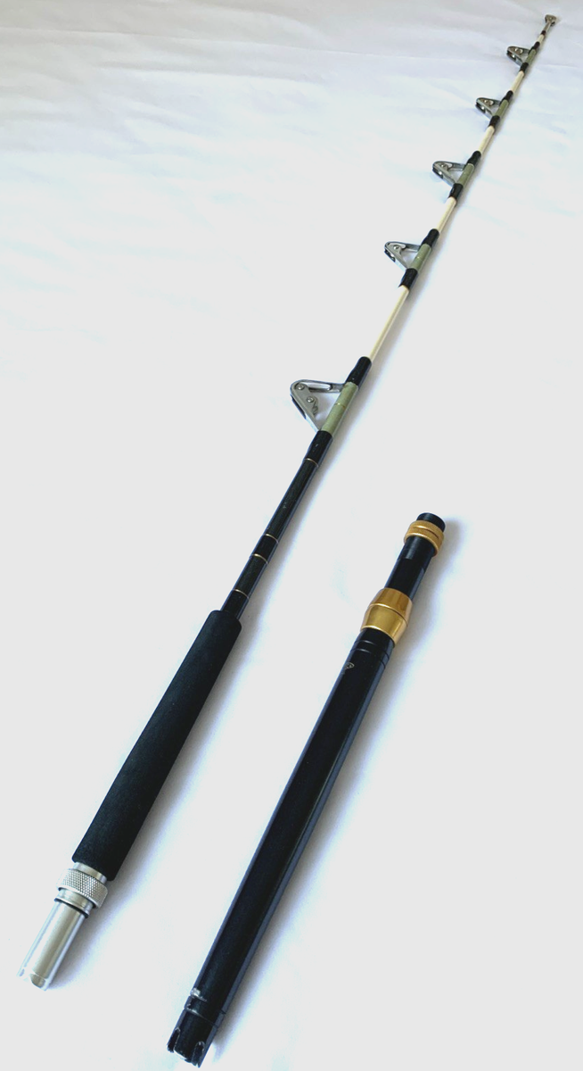 Sabre Style 6'8” Custom Made Aftco Guides Handle Piece Fishing