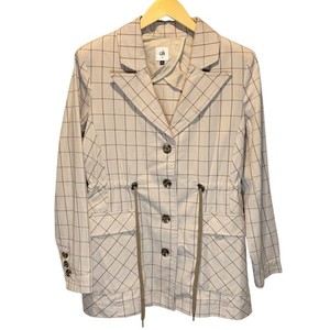 CAbi Windowpane Blazer Style #6026 - size Medium