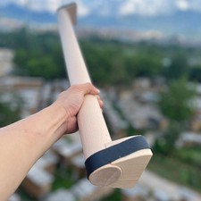 Wooden Balance Beam Portable Foot Exerciser Easy to Use Ankle Strengthener