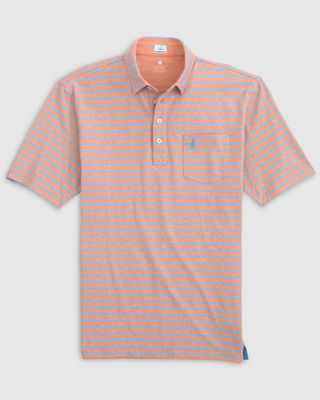 #ad johnnie O The Original Polo Atkins Stripe Spark Size XL $46.99