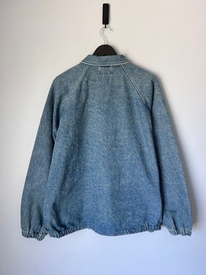 Supreme Arc Logo Coaches Jacket - Size Large - Denim Blue - NEW | eBay