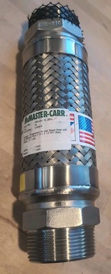 NEW! McMASTER-CARR, Extreme Temp. Air & Steam Hose, 2 1/2 x 2 1/2 12'' L 5793K19