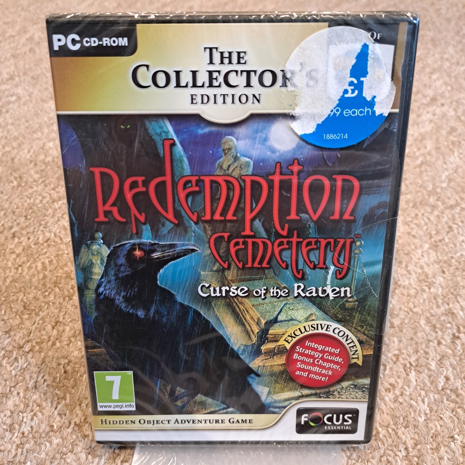 Redemption Cemetery: Curse of the Raven Collector's Edition PC CD-ROM Video Game