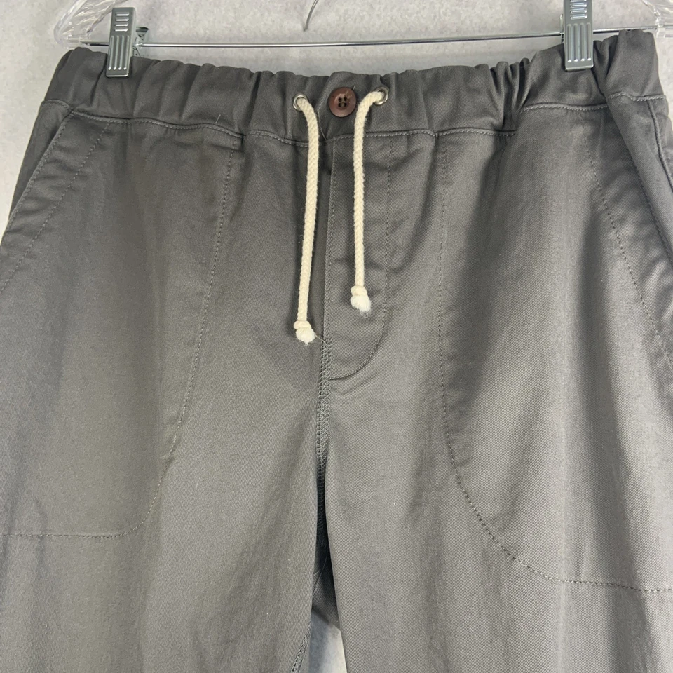 Kennedy Denim Co Utility Joggers мужские средние серые шнурки США эластичная талия ЧИТАЙТЕ - Изображение 2 из 4