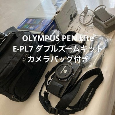 Olympus PEN Lite E-PL7 Double Zoom Kit Camera Used From Japan
