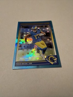2024 Score - Puka Nacua #156 Stars /399 Los Angeles Rams