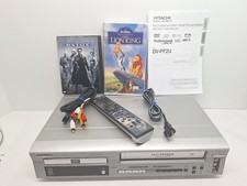 Hitachi DV-PF2U DVD / VCR Combo Recorder with Remote