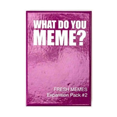 What Do You Meme? Card Game Fresh Memes #2 Expansion Pack Box NM