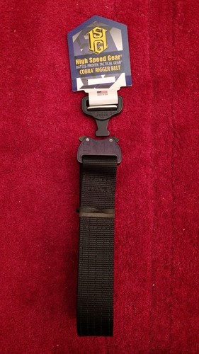 HSGI Black 1.5 Riggers Belt - Size : Medium - Picture 2 of 3