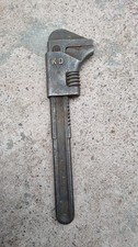 VINTAGE KING DICK ADJUSTABLE WRENCH SPANNER F TYPE