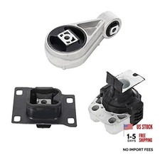 Engine Motor Mount Transmission Mount and Torque Strut Mount Set Compatible