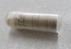 SILVER - ROOSEVELT DIMES - Full Roll of 50 Roosevelt  90% Silver Dimes 60/62