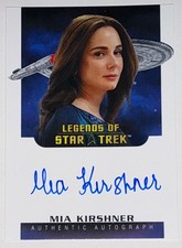 2026 Rittenhouse Star Trek Connections Mia Kirshner Auto Autograph Legends LA49