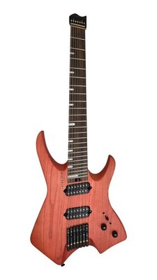 G*.様 VIKSTROM GUITARS VSMH-270 Electric Guitar VIKSTROM VSMH-270 TPK Transformer Pink 7 String