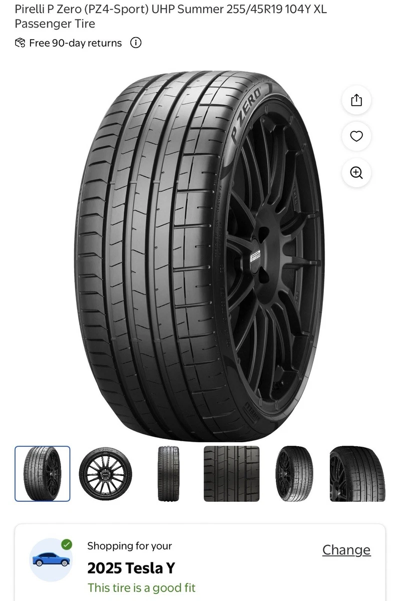 Preços baixos em Pirelli 255/45/19 Pneus para todas as estações | eBay