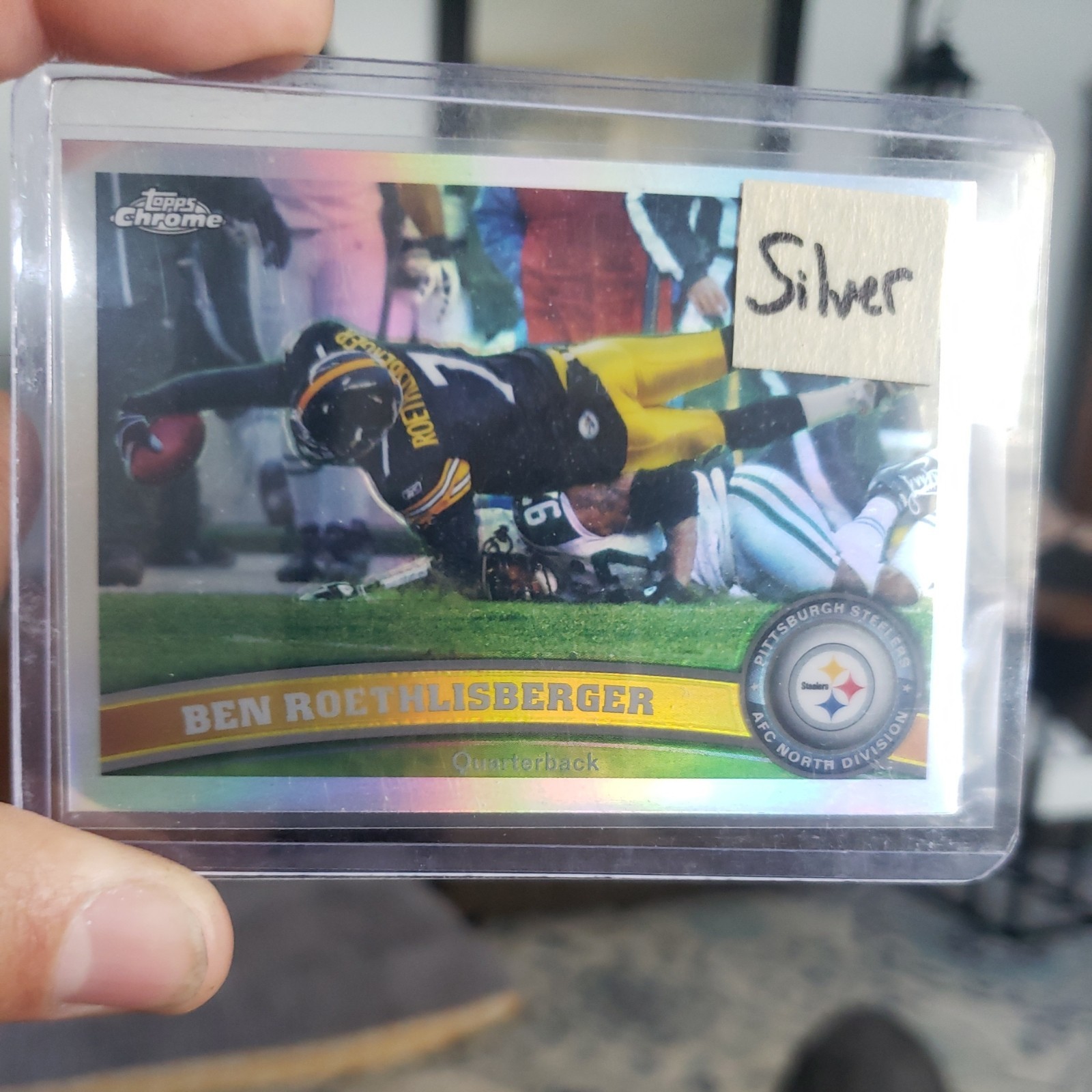 2011 Topps Chrome Refractor Ben Roethlisberger Steelers