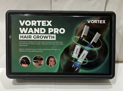 #ad VORTEX WAND PRO HAIR GROWTH KIT ULTRA VIOLET HIGH FREQUENCY HAIR REJUVENATOR NEW $350.00