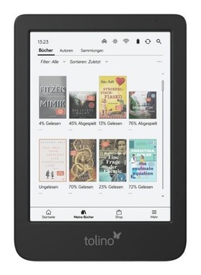 Tolino Shine Color E-Reader 15,2 cm (6 Zoll) 16 GB  Schwarz