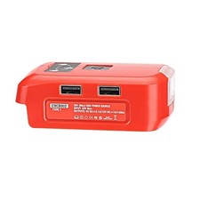 Charger Adapter for Craftsman 20v Li-ion Battery USB Charger with Led Work Light