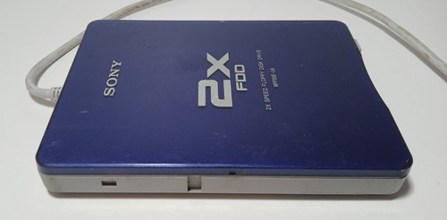 Sony 2x FDD 2X Speed Floppy Disk Drive MPF88E-UA Blue - 第 3/5 張圖片