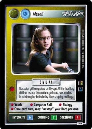 Mezoti [Non-Aligned] Lightly Played ST1E: The Borg