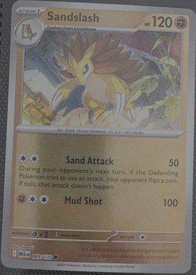 ME01: Mega Evolution #069/132 Sandslash Reverse Holo