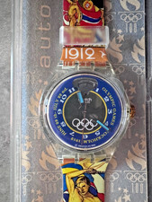 Swatch Atlanta 1996 Automatic – Olympic Games – NOS – Unworn – Full Set – Swiss