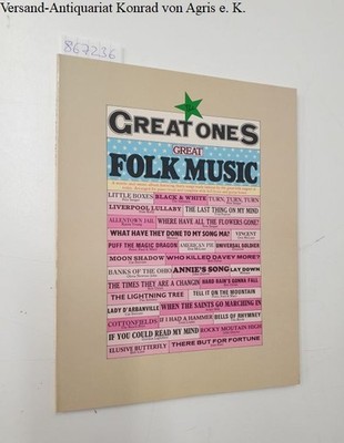 The Great Ones : Great Folk Music : Wise Publications: