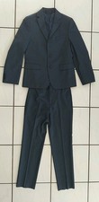 NICE Michael Strahan Boys Size 12 Regular Navy Blue Suit Pants  Suit Coat Set