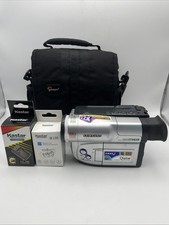 Samsung SCL810 Hi8 8mm Video Camcorder Recorder Player w/ Case Charger Battery