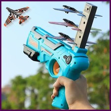 Children's Toys Airplane Launcher Children's Fun Foam Airplane Outdoor