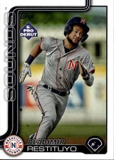 2025 Topps Pro Debut Bladimir Restituyo #PD-37 Nashville Sounds 29K