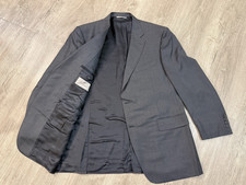 Canali 1934 Gray Wool Blazer Sport Coat EU 56 US 46L Made In Italy