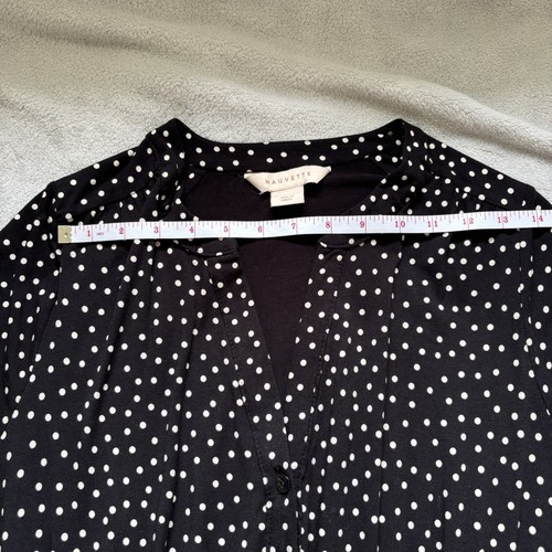 Mauvette Jumpsuit Women's Size UK 14 Black White Polka Dot Button Tie Summer - Picture 17 of 22