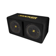Kicker 50DCWC122 Auto Audio CompC 12 Zoll 2 Ohm 1200 W Dual Gehäuse belüftet geladen