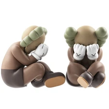 KAWS Separated Brown Color Limited Edition 2021 Urban Art Vinyl Figure