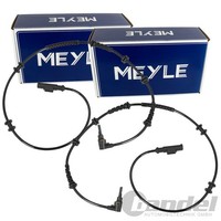2X Meyle ABS-SENSOR Raddrehzahl ABS-FÜHLER Vorne Passend FüR Fiat Panda