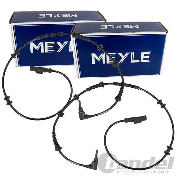 2X Meyle ABS-SENSOR Raddrehzahl ABS-FÜHLER Vorne Passend FüR Fiat Panda-image