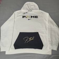Nike Men's XL Hoodie Deion Sanders Prime White 2.0 Club Fleece MSRP 80