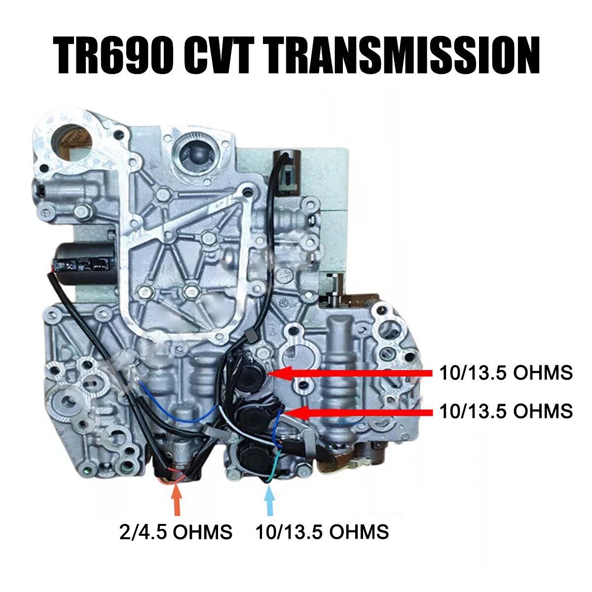 1x CVT TR690 TR580 Lock-Up Solenoid Kit For Subaru Lineartronic