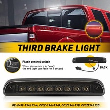 SMOKE LED 3RD THIRD LIGHT BRAKE CARGO TAIL LAMP FOR 1999-16 FORD F250 F350 F450
