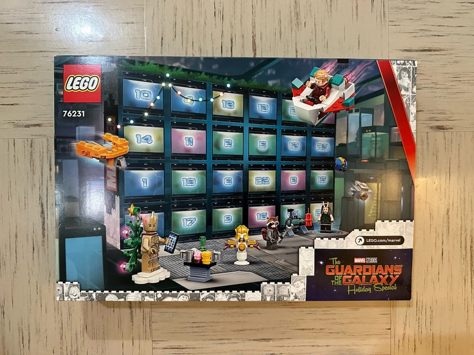 New Lego 76231 Marvel Super Heroes Guardians of the Galaxy 2022 Advent Calendar - Image 2 of 2