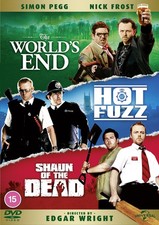 Shaun of the Dead/Hot Fuzz/The World's End DVD Robert Popper UK IMPORT 