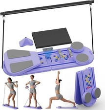 Pilates Board, 6 in 1 Reformer Set, Foldable All Rounder Smart Digital