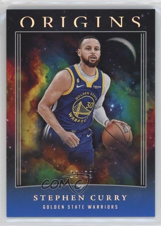 2023-24 Panini Origins Blue 29/99 Stephen Curry #5 04br