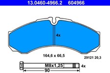 FRONT / REAR BRAKE PAD SET