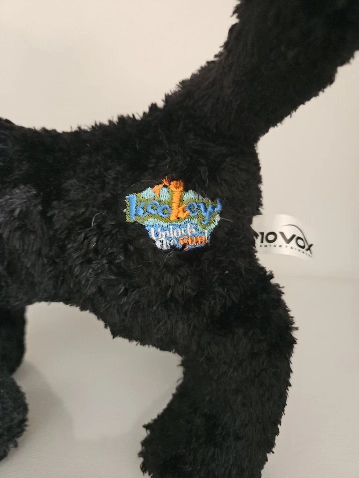Gatito Kookey Negro Desbloquear la Diversión 10" Peluche Juguete Divertido Halloween Foto 4 de 4