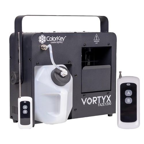 ColorKey CKU-7910 VORTYX Faze 1200W DMX Fog Haze Faze Effect Machine